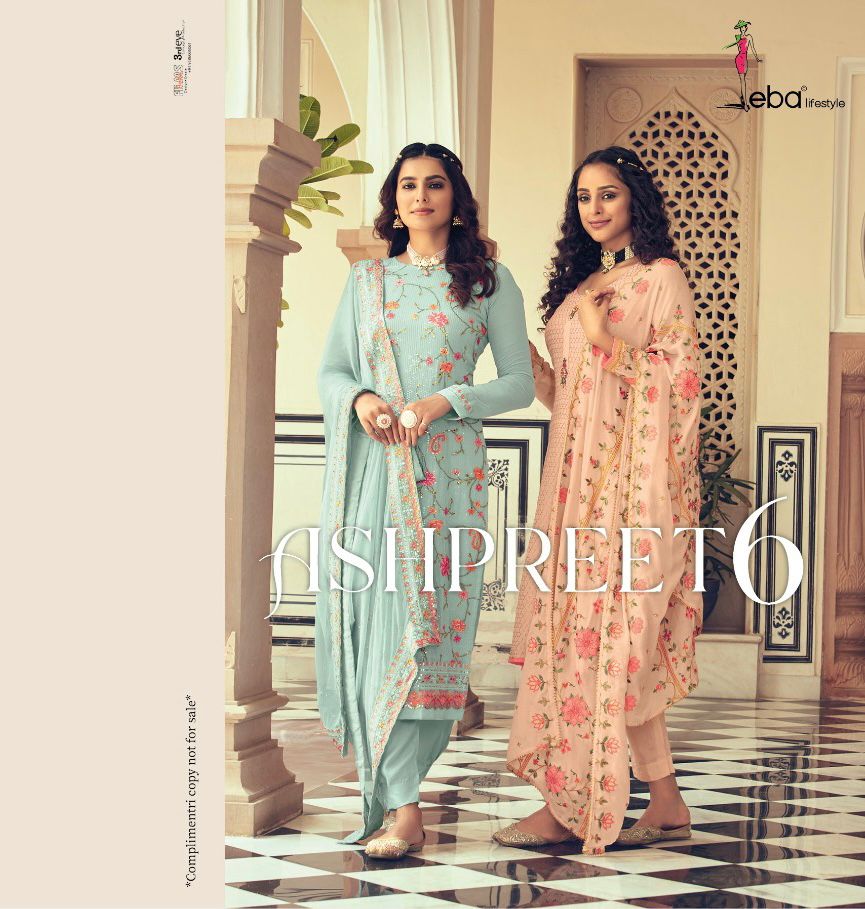 Ashpreet 6 Fancy Festive Wear designer Latest Salwar Suit Collection